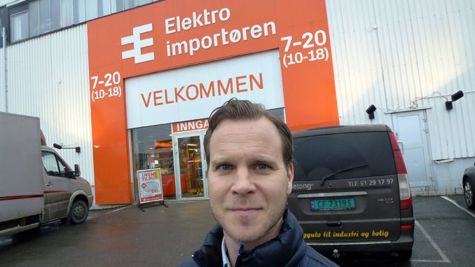 Elektro-kjede bygger nytt lager i Vestby