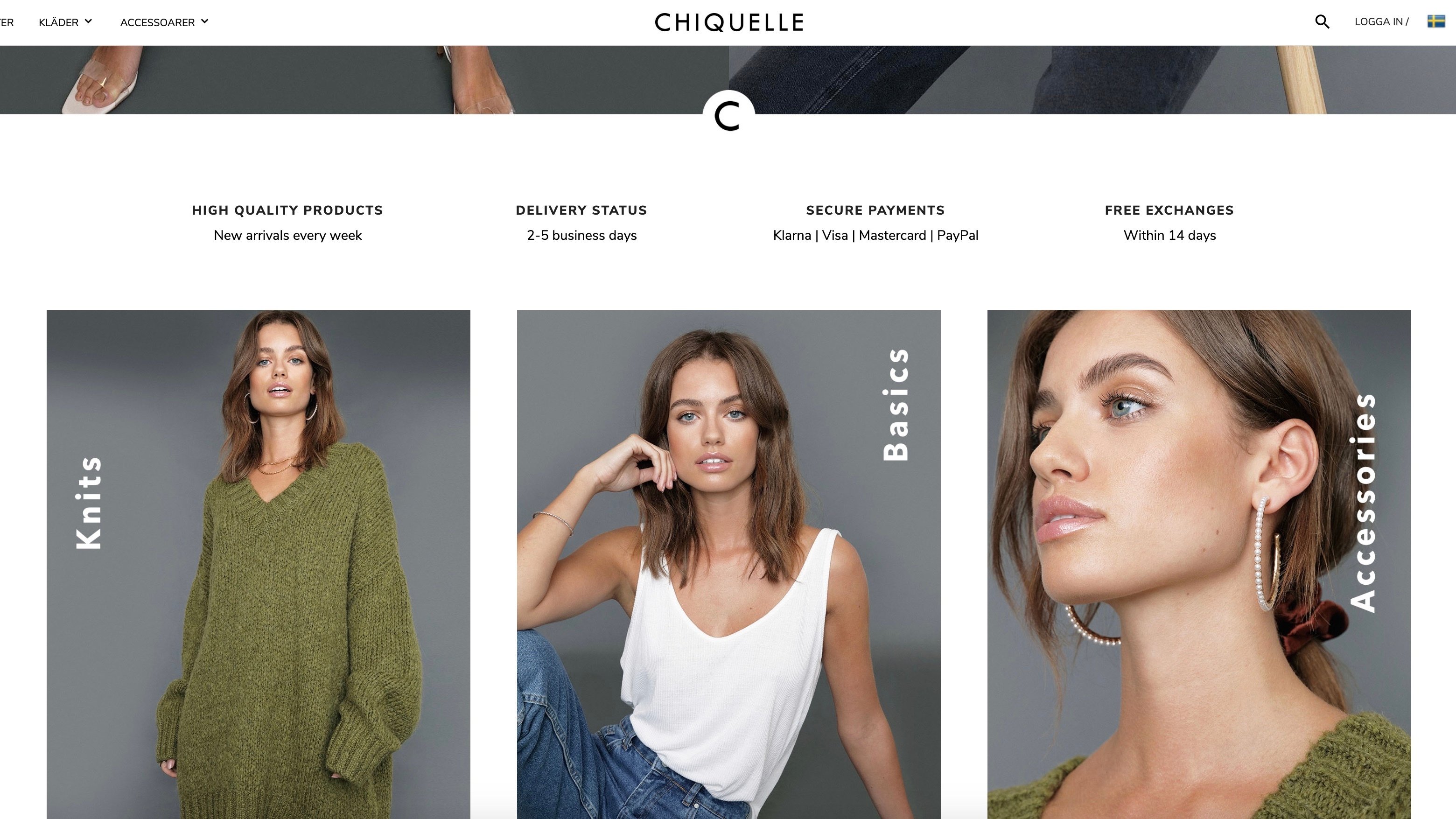 Chiquelle slipper ny hjemmeside og AR-app