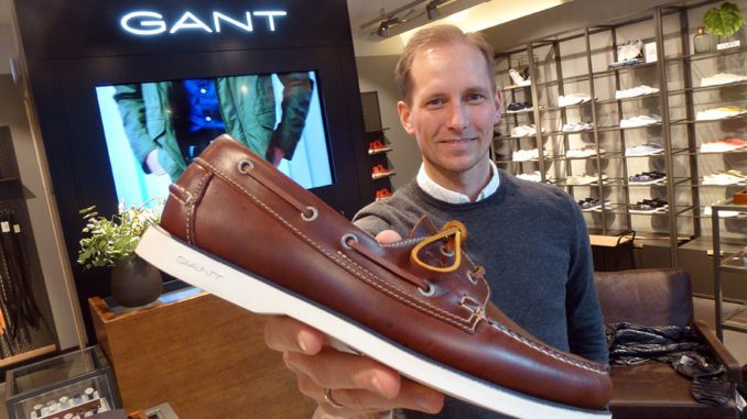 Per åpnet verdens første Gant-skobutikk