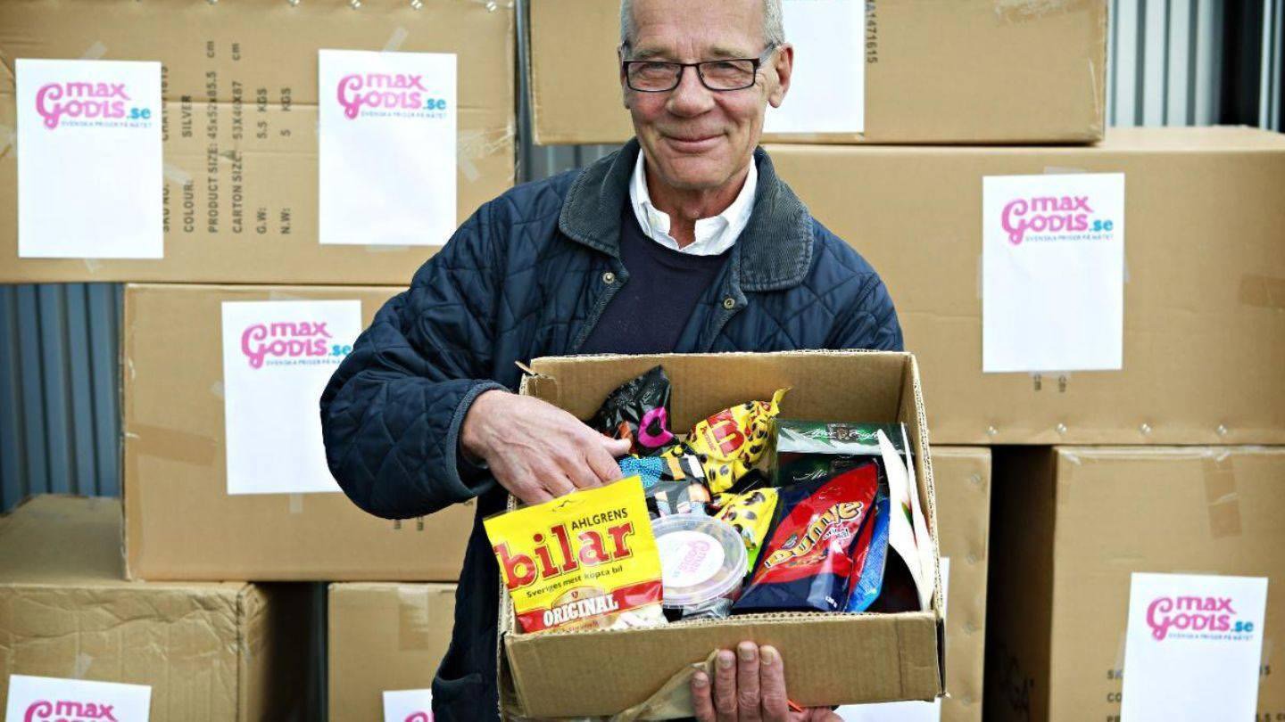 Svensk nettbutikk sender daglig fire tonn godteri til Norge